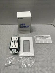 Elegrp 3-PORT Usb Wall Outlet Smart Chip High Speed Charging Fo.... Fixed Price $25.99.