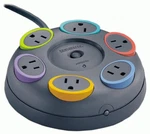 Kensington Smartsockets K62634 6-OUTLETS Surge Suppressor (KMW62634). Fixed Price $74.26.
