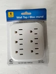 Intertek Wall Plug Power Splitter 6 Outlet Ac Tap Electrical Socket Adapter. Fixed Price $11.99.
