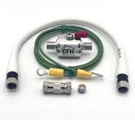 Coaxial RG6 Surge Protector With Jumper Cable Ground Wire Spare Gdt And Male-t. Fixed Price $19.99.