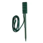 Holiday Time Outdoor 3 Outlet Power Stake Green 6". Fixed Price $12.88.
