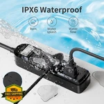 Qiyuan Outdoor Power Strip 10FT 3 Outlet IPX6 Waterproof Garden. Fixed Price $78.99.