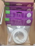 (4) Legrand *case Of 4*, On-q, AC3607WHV1, Foot, Cat 6, Patch Cables, White. Fixed Price $32.40.