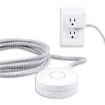 Cordinate Extension With Switch On/off Plug, 6 Ft Braided 1 Pack, White. Fixed Price $21.82.