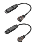 Dewenwils 1FT 360 Rotating Flat Plug Extension Cord, Prong Thin Power Strip. Fixed Price $16.99.