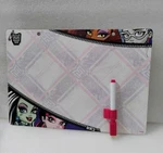 Rare 2014 Monster High Dry Erase Board With Marker 11X8. Fixed Price $11.87.