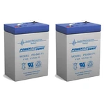 Power-sonic 2 Pack 6V 4.5AH Sla Replacement Battery For Apc RBC10. Fixed Price $23.99.