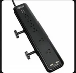 Tripp Lite TLP606DMUSB Surge Protector Strip Desk 6OUTPERP 6FT Cord Mount 120V. Fixed Price $21.99.