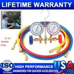 Professional Ac A/c Diagnostic Manifold Gauge Set Charging Hose Air Conditioner. Fixed Price $31.93.