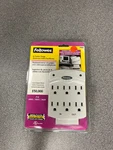Fellowes Brand 6 Outlet Surge Protector With Fax/ Phone 715 Joules Item #: 99008. Fixed Price $15.00.
