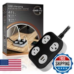 Cordinate Adapt 3 Outlet Surge Protector, 4FT Power Strip, Usb-a/c Ports. Fixed Price $48.61.