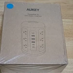 Aukey Powerhub Xl Strip 12 Outlets, Usb Ports, Gray PA-S25. Fixed Price $21.50.