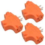 Elegrp 3PRONG Heavy Duty Power Extender To Triple Outlet In Direction, Mult.... Fixed Price $18.65.