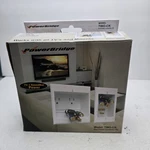 Powerbridge Two-ck Dual Outlet Tv Cord Hider For Wall Power, White. Fixed Price $37.99.