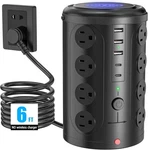 Tower Power Strip Surge Protector With 16 Outlets And 5 Usb. Fixed Price $42.89.