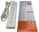 Lot 5 Is The Belkin Home/office Series 7-OUTLET Surge Protector With 6' Cord. Fixed Price $59.99.