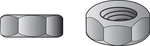 Hillman 810509 Galvanized Zinc 2-GRADE Steel Coarse Thread Hex Nut 3/8 In. -16. Fixed Price $21.09.