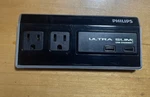 Onn Ultra Slim Usb Charger - Ac Outlets Ports,model S9P21900U0 #ONA14TA0. Fixed Price $9.49.