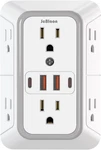 Jcblaon Outlet Extender Surge Protector - 6 Splitter With 4 Usb Ports (2. Fixed Price $15.95.