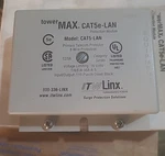 Itw Towermax CAT5E-LAN Network Protector Module. Fixed Price $15.00.