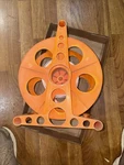 Extension Cord Storage Reel With Stand Hdx Orange Hand. Fixed Price $17.00.