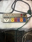 Professional Monster HT800 Relocatable Power Tap With Coax 8-OUTLET Surge. Fixed Price $22.40.