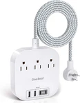 One Beat Power Strip With Usb C, 3 Outlets Ports (22.5W/4.5A) Desktop Char. Fixed Price $22.80.