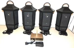 4 - WS2PK63 Acoustic Research Portable Wireless Outdoor Speakers & Transmitter. Fixed Price $77.88.