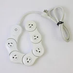 Quirky Pivot Power 6-OUTLET Flexible Surge Protector Strip Used/untested. Fixed Price $17.99.