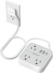 Flat Plug Power Strip With 3 Outlet And Usb (1 C) Surge Protector For Home. Fixed Price $18.99.