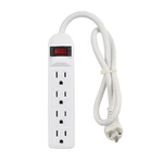 J.volt 4 Outlet Power Strip 15A 125V 1875W 90 Joules 20-INCH Short Cord With .... Fixed Price $17.35.