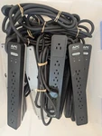 Apc Surge Protector 7 Outlet Strip Black Flat Plug 1440-JOULES 6 Ft. Power Cord. Fixed Price $10.00.