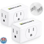 Lencent 2 Prong To 3 Outlet Adapter,wall Plug Extender,multiple. Fixed Price $20.00.