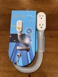 Quirky Prop Power 9" Extension Cord W/wrap Around Option Nib. Fixed Price $9.99.