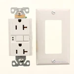 Eaton SGF20W White Self-testing 5-20R 20A Gfci Outlet Duplex Receptacle 125V. Fixed Price $19.98.