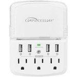 Compucessory Wall Charger Surge Protector 25667. Fixed Price $48.02.