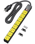 Dewenwils Heavy Duty Power Strip 20A 8 Outlet 600J Surge 12 Gauge 6FT Cord. Fixed Price $33.99.