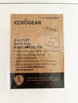 Brand New Echogear Low Profile Surge Protector With 3 Ac Outlets & 2 Usb Ports. Fixed Price $9.99.