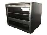 Table Top Server Rack With 6 Outlet Power Strip And Cord. Fixed Price $100.00.