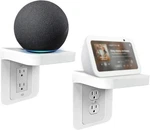 Outlet Shelf, Bathroom Wall Holder With Built-in Cable Management,. Fixed Price $21.11.