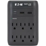 Eaton Tripp Lite Series It! 6-OUTLET Surge Protector 5-15R Outlets, Us. Fixed Price $38.46.