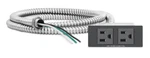 Extron Dual Ac Outlet Aap Module With 6' Conduit 60-1596-02 New In Box. Fixed Price $59.99.