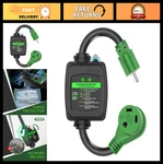Rvguard 30 Amp Adapter Cord With Surge Protection, 2 Ft, Green. Fixed Price $67.99.