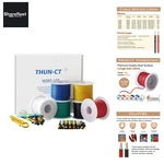 Thun-ct 0.35MM 22AWG Silicone Electrical Wire Cable Kit 6 Different Far.... Fixed Price $62.46.