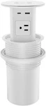 Pop Up 4-INCH HOLE,4-AC Outlet, 20W C,15W Wireless CHARGING,2-USB Por. Fixed Price $70.27.
