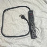 Minuteman Black Power Strip 6 Outlets On/off Switch Mounting Holes Indoor Use. Fixed Price $25.00.