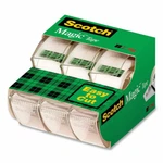 *3-PIECES* 3M Scotch Magic Invisible Matte-finish Tape 3/4" X 300" Rolls 3105. Fixed Price $10.99.