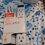 Utilitech 6-OUTLET Power Strip With Built-in Circuit Breaker, New. Fixed Price $12.96.
