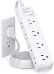 Flat Plug Power Strip, Ultra Thin Extension Cord - 12 Outlet 3 Sides Multi. Fixed Price $20.91.