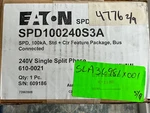 New Sealed Box Eaton SPD100240S3A 120 Vac Surge Protective Device 100KA. Fixed Price $1899.95.